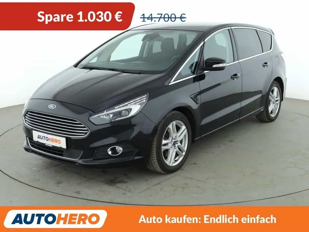 Ford S-Max 1.5 EcoBoost Titanium *NAVI*PDC*TEMPO*SHZ* 03/2016-photo-0