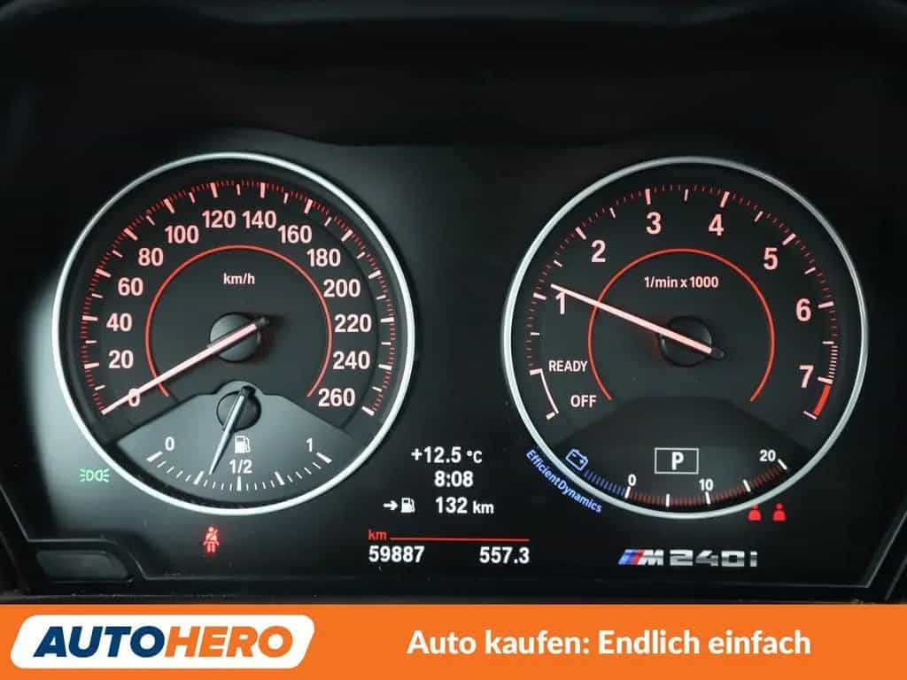 BMW M240 Aut.*NAVI*BI-XENON*H&K*TEMPO*PDC*SHZ* 01/2017-photo-18
