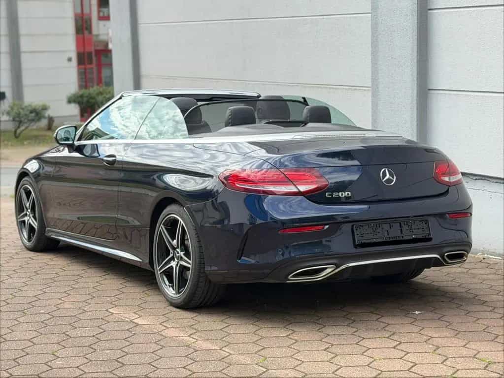 Mercedes-Benz C-Class 200 Cabrio AMG°FACELIFT°BURM°MEMORY°DIGITAL 06/2018-photo-1