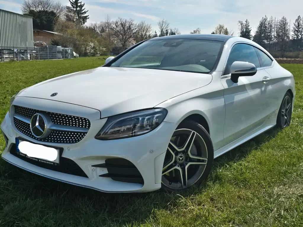 Mercedes-Benz C-Class 300 Coupe Aut AMG Line LED 8 Fach Alu Sport 09/2019-photo-0