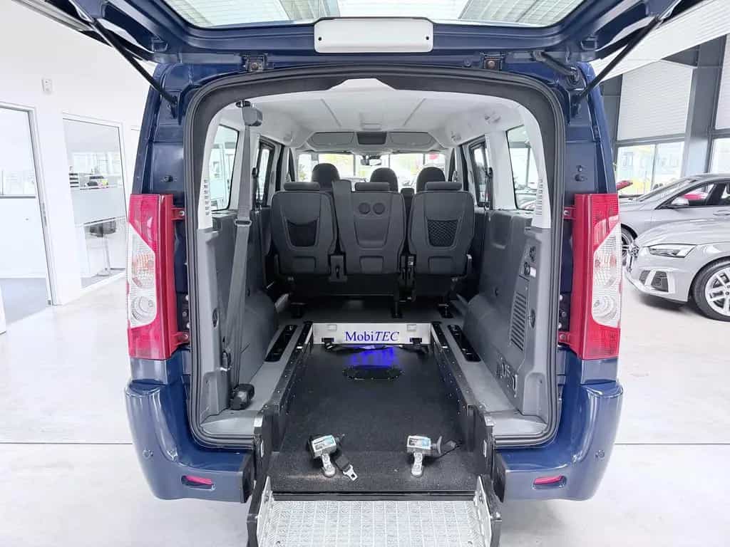 Citroën Jumpy HDI MULTISPACE RAMPE+HECKABSENKUNG+TÜV+1HD 06/2014-photo-2