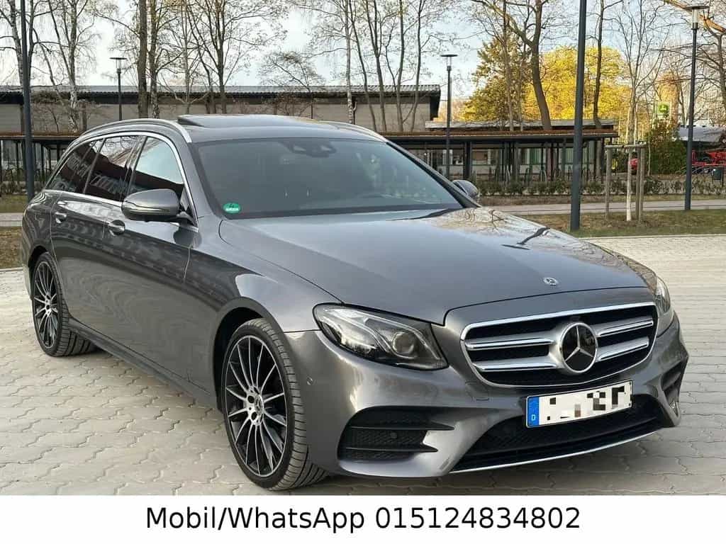 Mercedes-Benz E-Class E-400 4MATIC /Kombi-AVANTGARDE AMG-Line 05/2018-photo-0