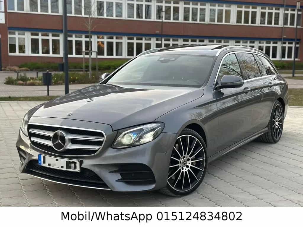 Mercedes-Benz E-Class E-400 4MATIC /Kombi-AVANTGARDE AMG-Line 05/2018-photo-1