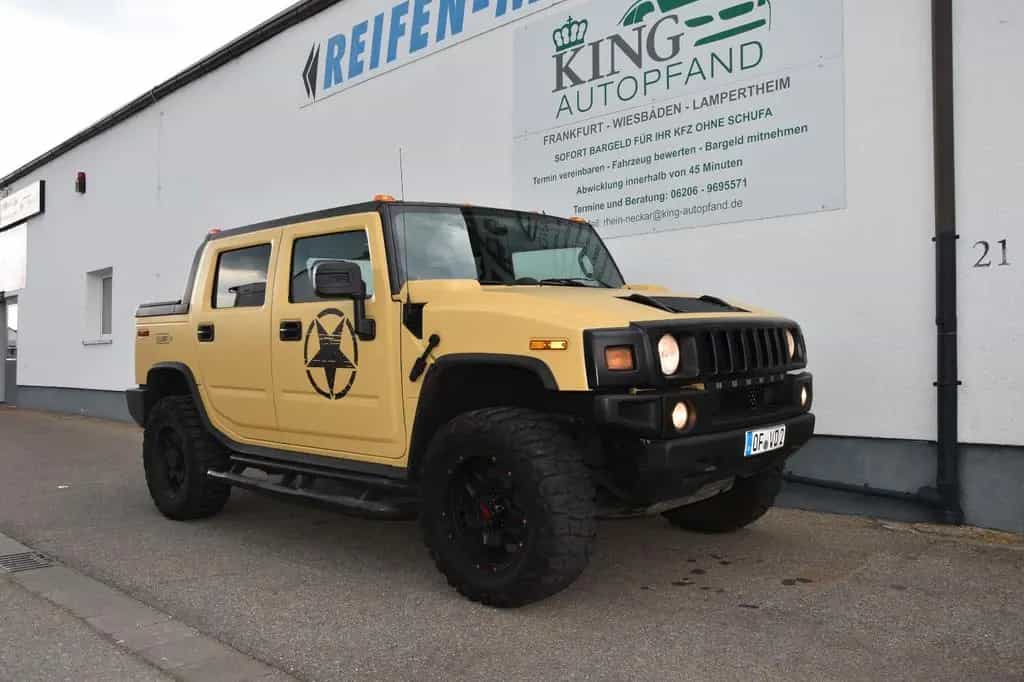 Hummer H2 6.2  SUT V8 Luxury PickUp  mit 398 PS UNIKAT 01/2008-photo-2