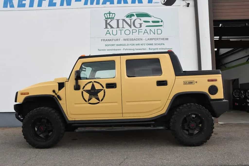 Hummer H2 6.2  SUT V8 Luxury PickUp  mit 398 PS UNIKAT 01/2008-photo-3