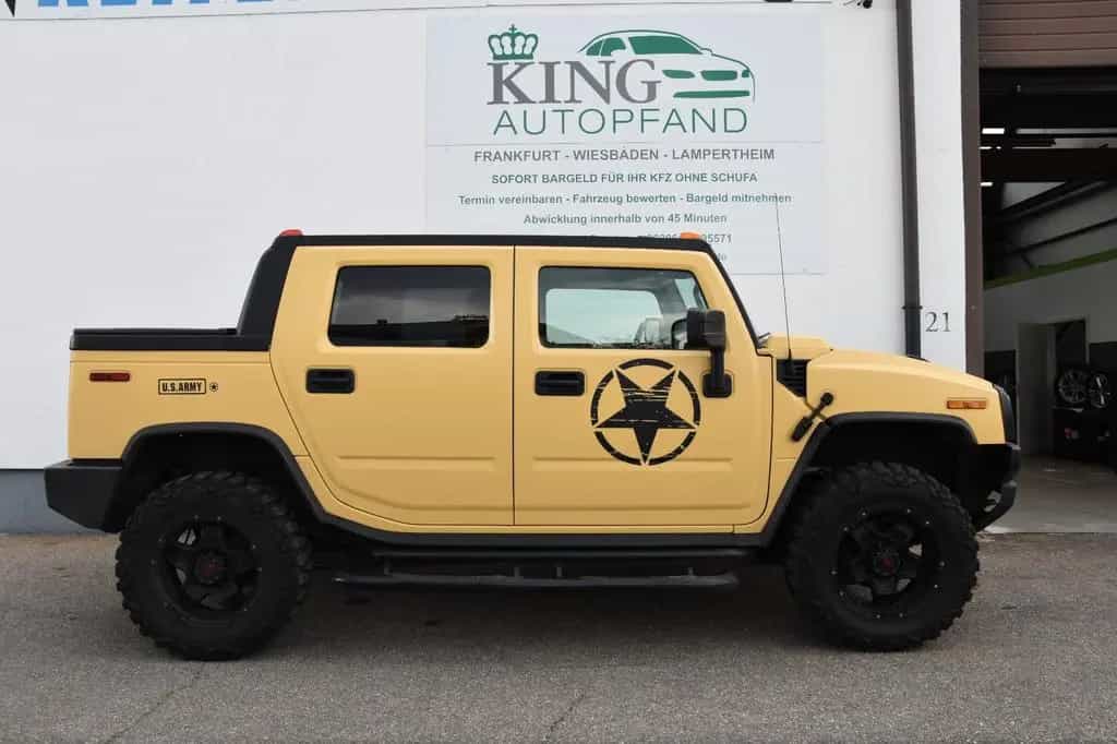 Hummer H2 6.2  SUT V8 Luxury PickUp  mit 398 PS UNIKAT 01/2008-photo-4