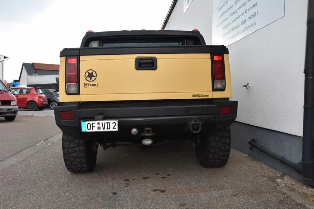 Hummer H2 6.2  SUT V8 Luxury PickUp  mit 398 PS UNIKAT 01/2008-photo-6