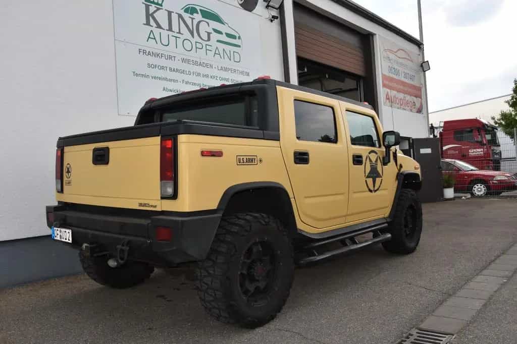 Hummer H2 6.2  SUT V8 Luxury PickUp  mit 398 PS UNIKAT 01/2008-photo-7