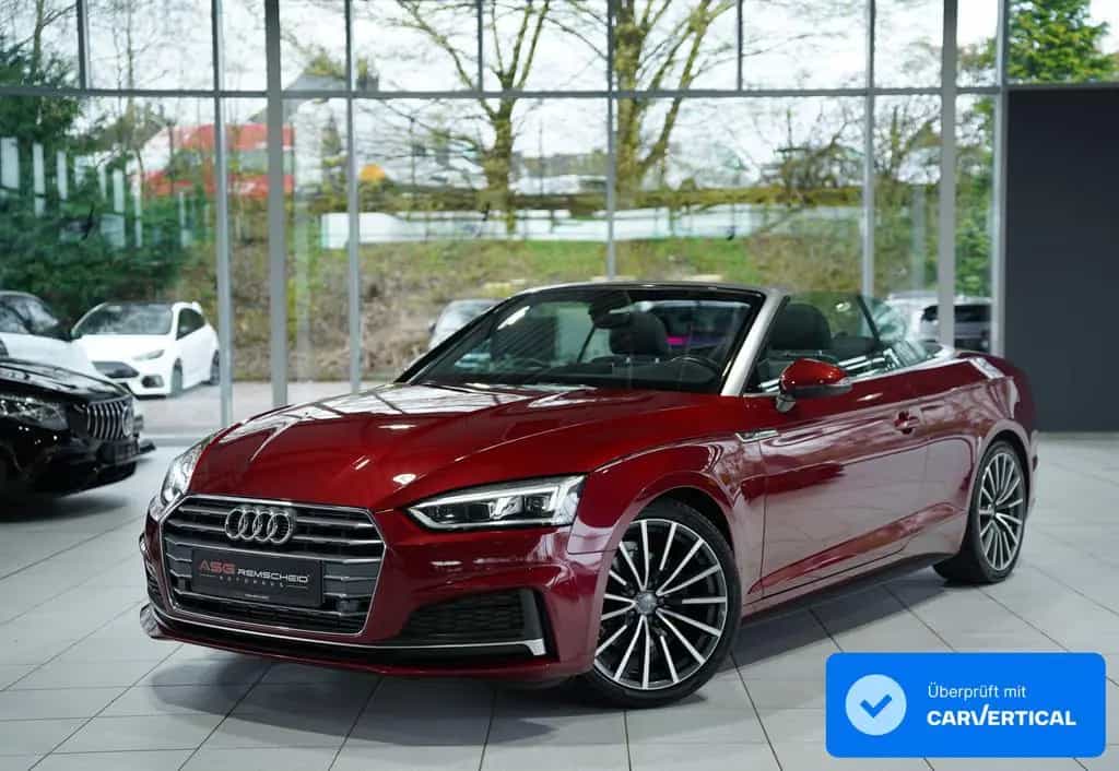 Audi A5 Cabrio 2.0 TFSI S-Tr. S line *Virtual *Leder 04/2018-photo-0