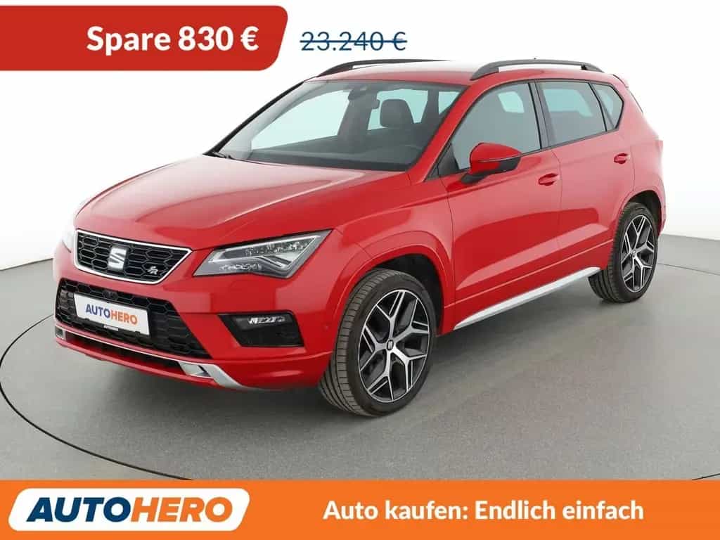 Seat Ateca 2.0 TSI FR 4Drive Aut.*NAVI*ACC*CAM*SHZ* 04/2019-photo-0