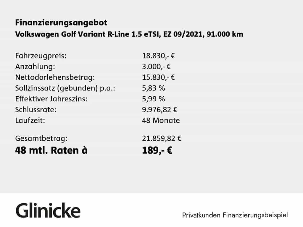 Volkswagen Golf VIII Variant 1.5 eTSI R-Line DSG LED Sthzg. 09/2021-photo-1