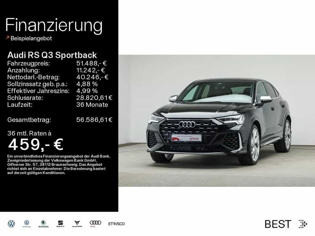 Audi RSQ3 RS Q3 Sportback Assist, SONOS, Navi, RS-Abgas 03/2023-photo-0
