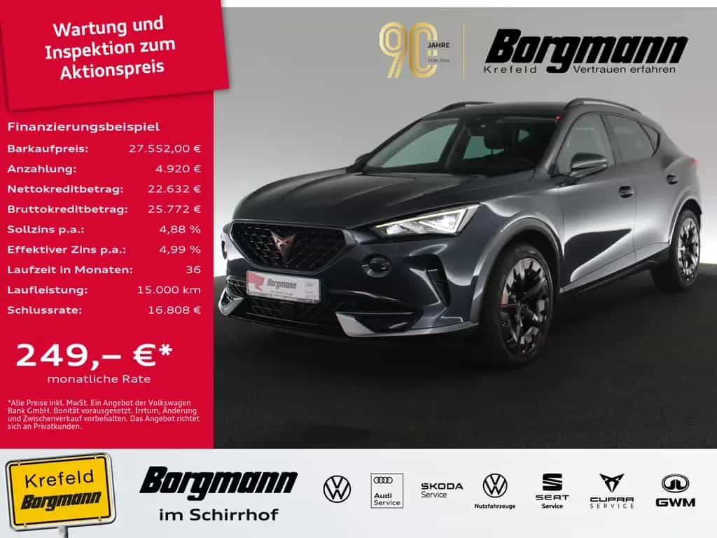 Cupra Formentor 2.0 TSI 4Drive LED STANDHZ ACC NAVI 07/2022-photo-0