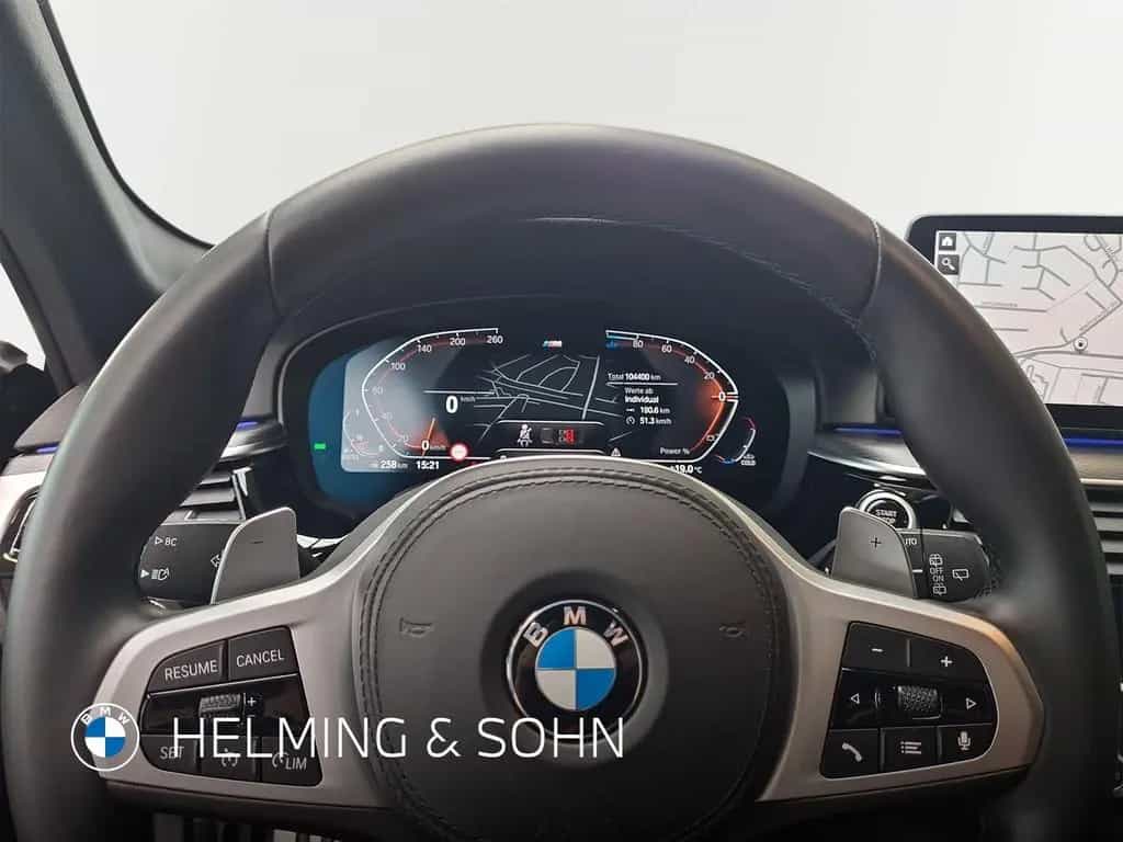 BMW 5 Series 520d Touring M-Sport Head-Up Laser Sitzbelüftung 11/2021-photo-9