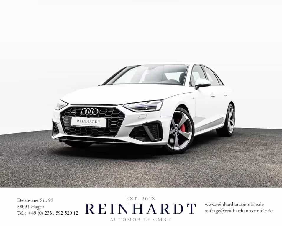 Audi A4 LIMOUSINE 45TFSi Q 2x S LINE/BLACK/ACC/eGSD 02/2021-photo-0
