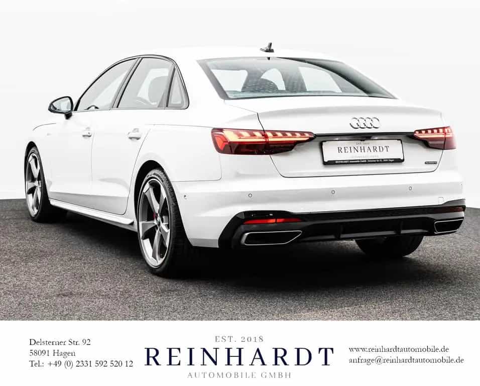Audi A4 LIMOUSINE 45TFSi Q 2x S LINE/BLACK/ACC/eGSD 02/2021-photo-10