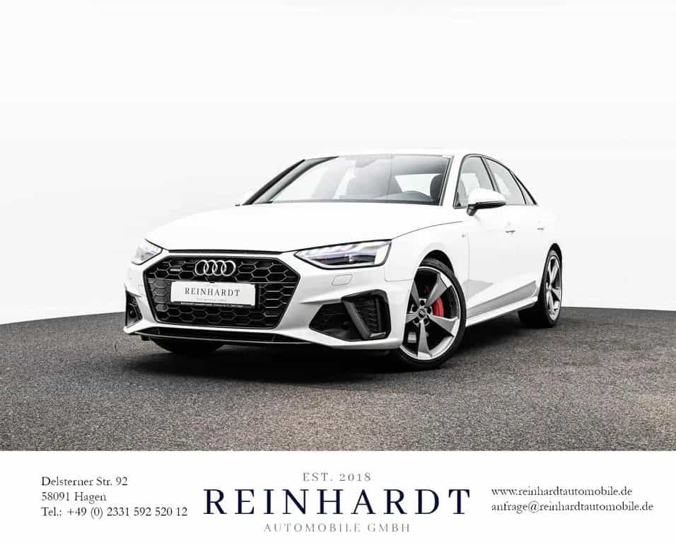 Audi A4 LIMOUSINE 45TFSi Q 2x S LINE/BLACK/ACC/eGSD 02/2021-photo-4