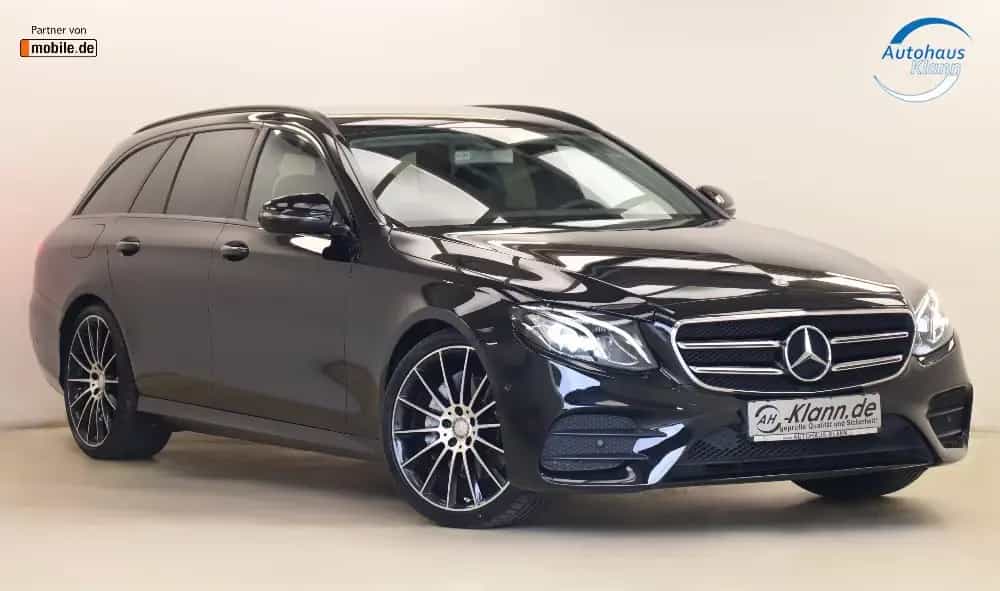 Mercedes-Benz E-Class 200 T 184PS 9G AMG Line Night RCAM LED 11/2016-photo-0