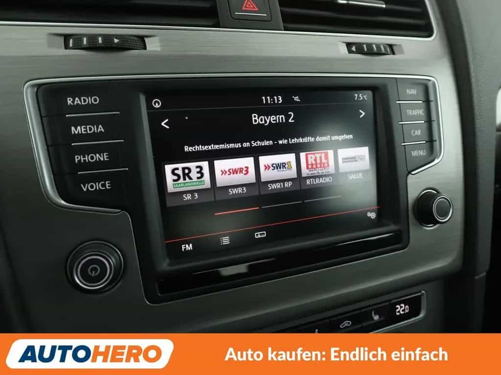Volkswagen Golf VII 1.4 TSI Comfortline BMT Aut.*NAVI*TEMPO 08/2015-photo-20