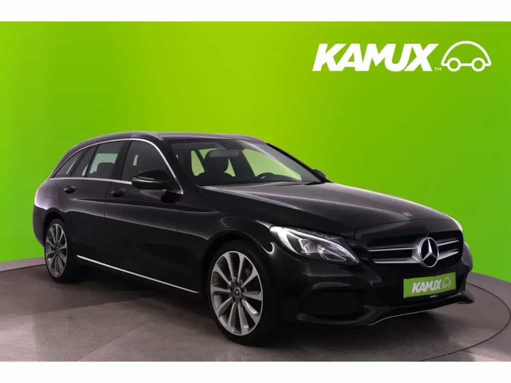 Mercedes-Benz C-Class 180 T Avantgarde+LED+NAVI+AHK+KAMERA+TEMPO 07/2017-photo-0