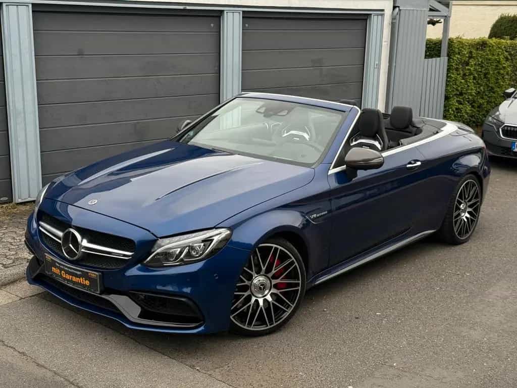 Mercedes-Benz C-Class 63 S AMG Cabrio Deutsch Perf Burm Carbon Voll 06/2018-photo-0