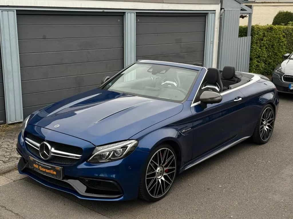 Mercedes-Benz C-Class 63 S AMG Cabrio Deutsch Perf Burm Carbon Voll 06/2018-photo-1