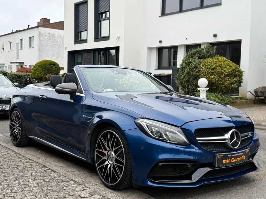 Mercedes-Benz C-Class 63 S AMG Cabrio Deutsch Perf Burm Carbon Voll 06/2018-photo-12