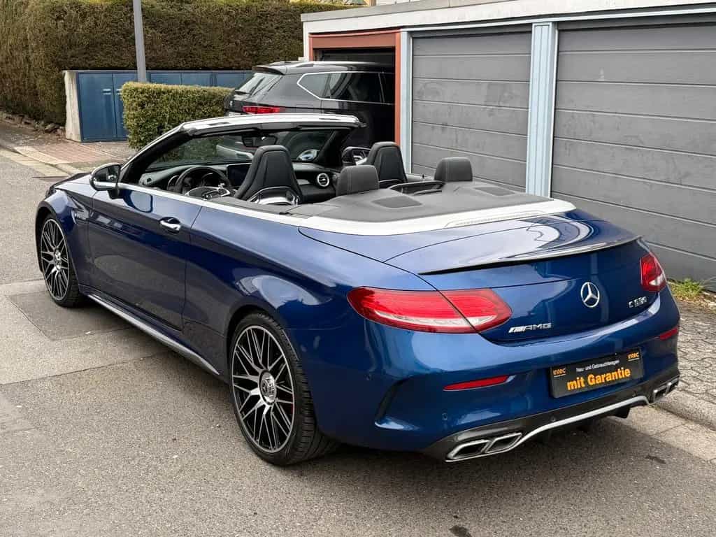 Mercedes-Benz C-Class 63 S AMG Cabrio Deutsch Perf Burm Carbon Voll 06/2018-photo-15