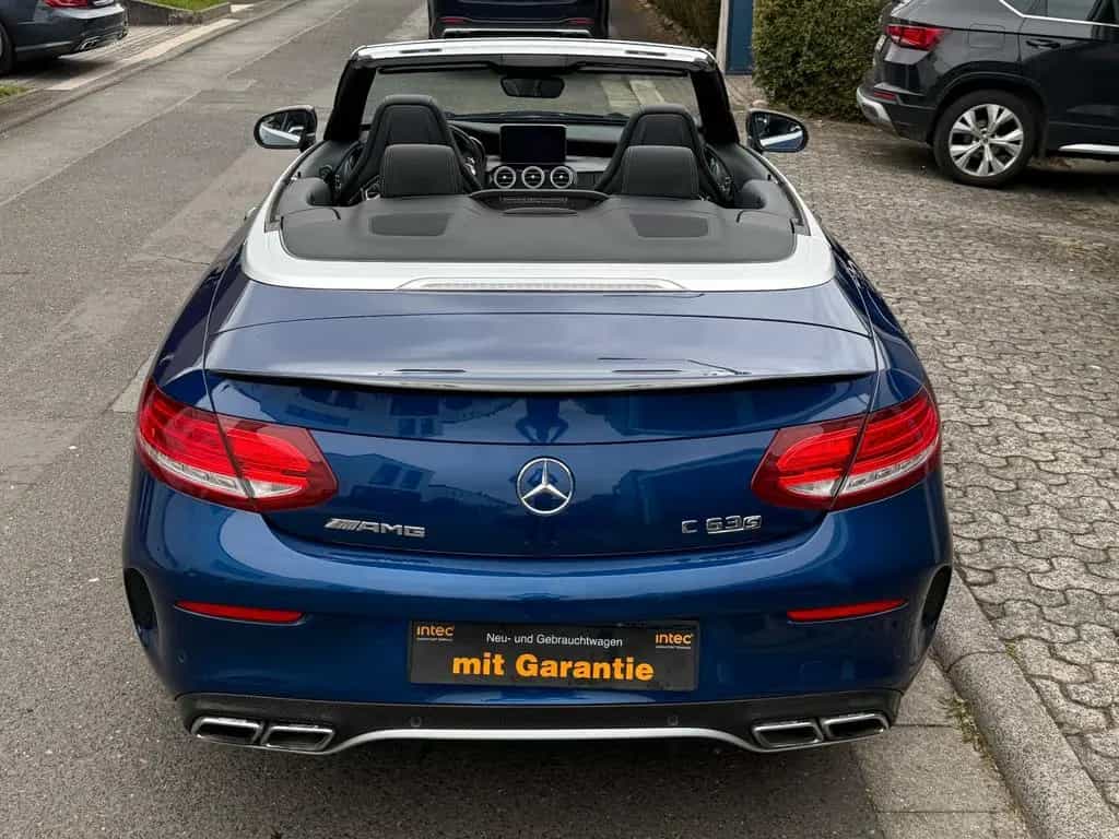 Mercedes-Benz C-Class 63 S AMG Cabrio Deutsch Perf Burm Carbon Voll 06/2018-photo-17