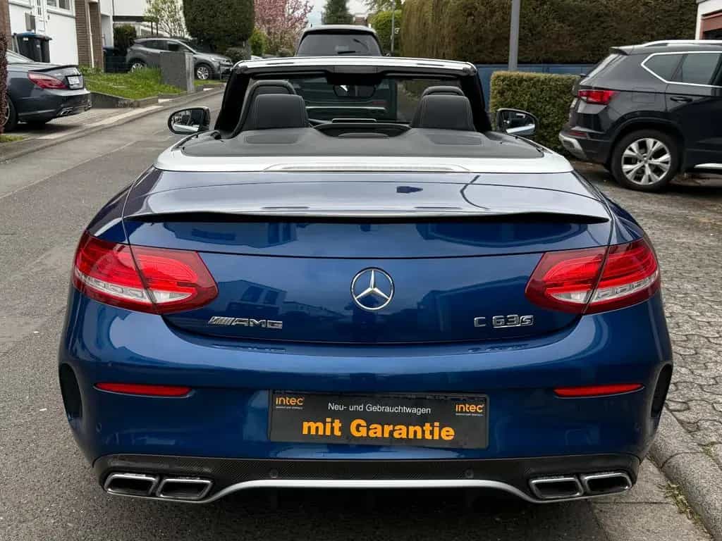 Mercedes-Benz C-Class 63 S AMG Cabrio Deutsch Perf Burm Carbon Voll 06/2018-photo-18