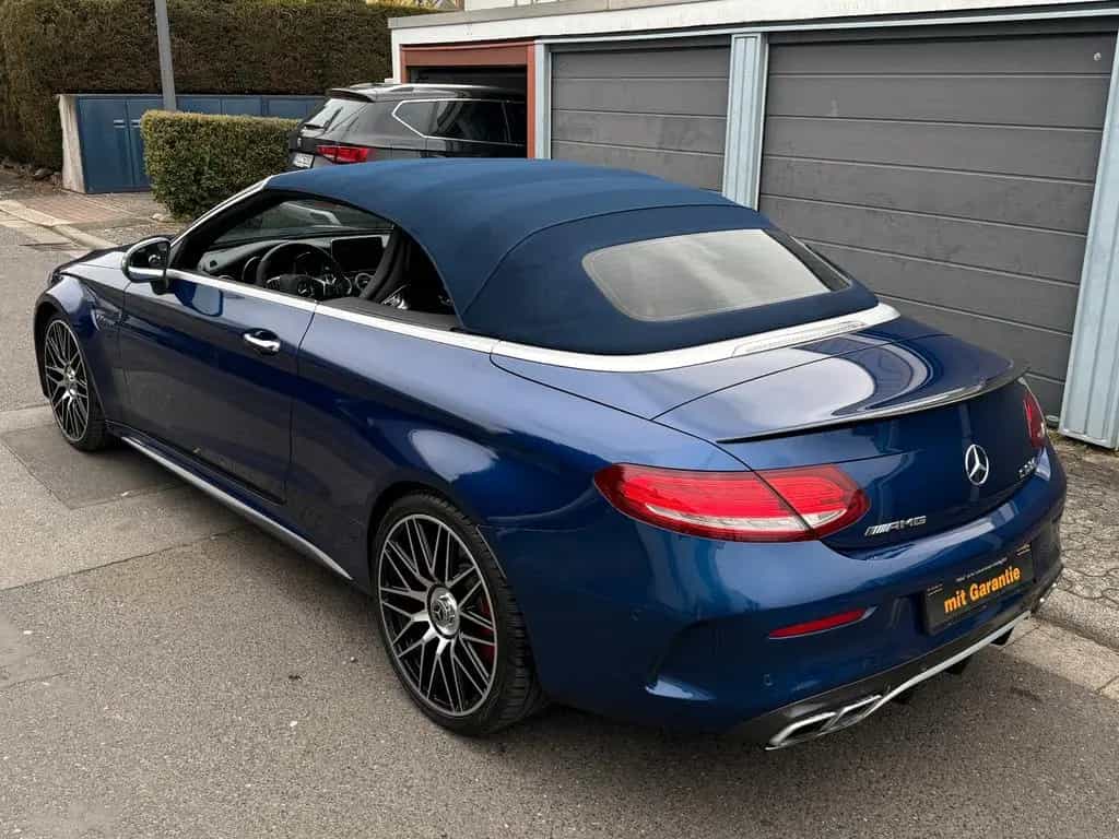 Mercedes-Benz C-Class 63 S AMG Cabrio Deutsch Perf Burm Carbon Voll 06/2018-photo-19