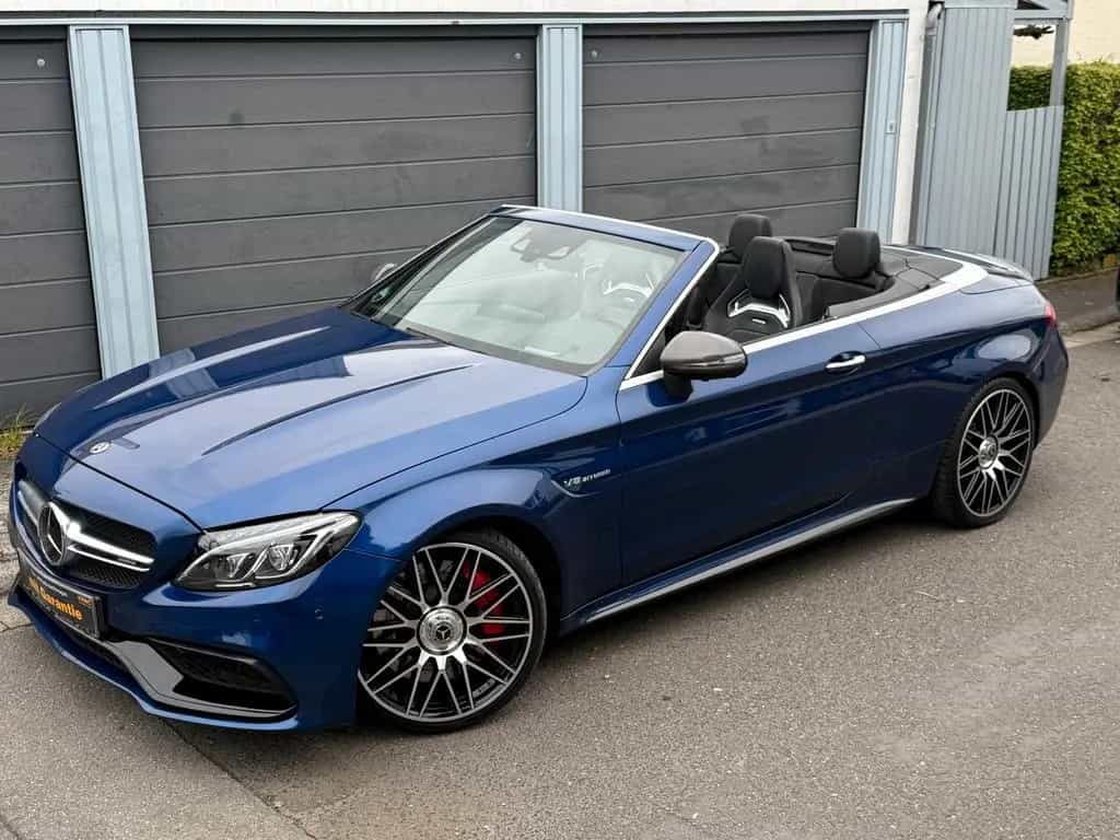 Mercedes-Benz C-Class 63 S AMG Cabrio Deutsch Perf Burm Carbon Voll 06/2018-photo-2