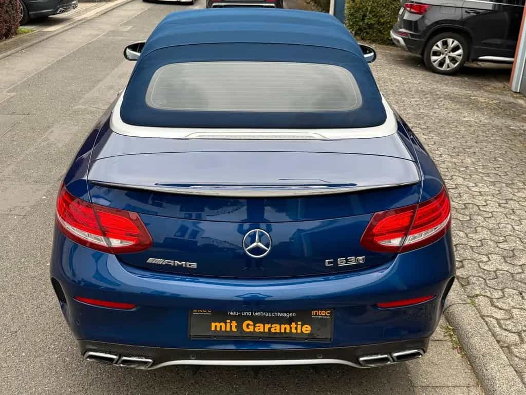 Mercedes-Benz C-Class 63 S AMG Cabrio Deutsch Perf Burm Carbon Voll 06/2018-photo-21