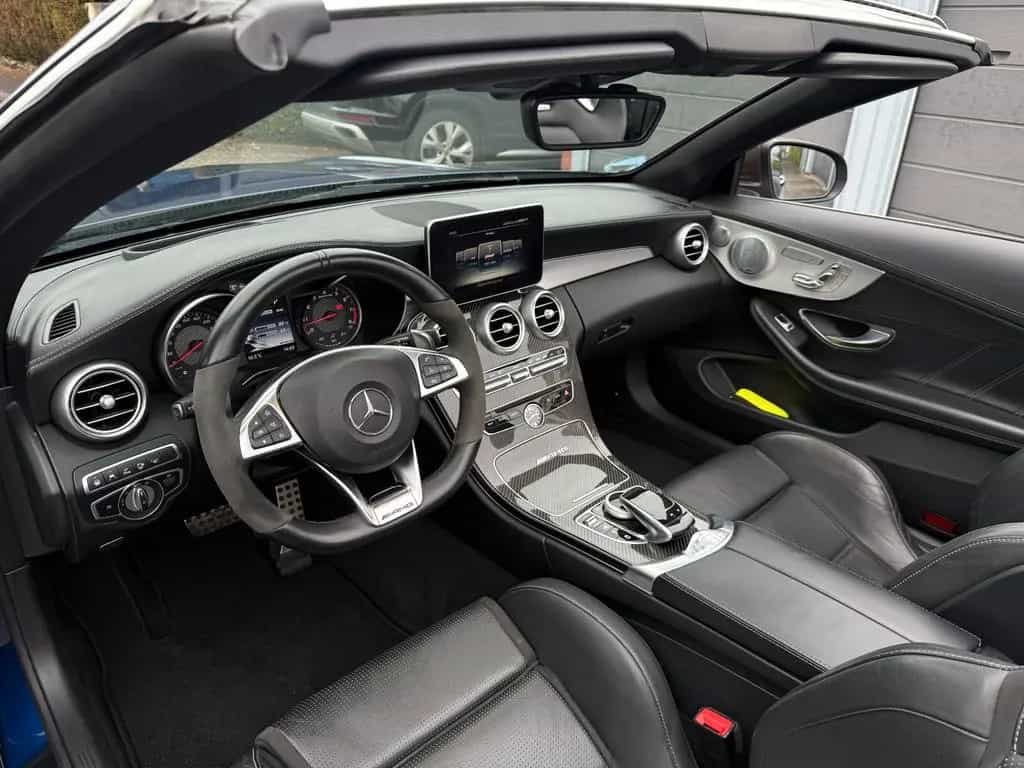 Mercedes-Benz C-Class 63 S AMG Cabrio Deutsch Perf Burm Carbon Voll 06/2018-photo-25