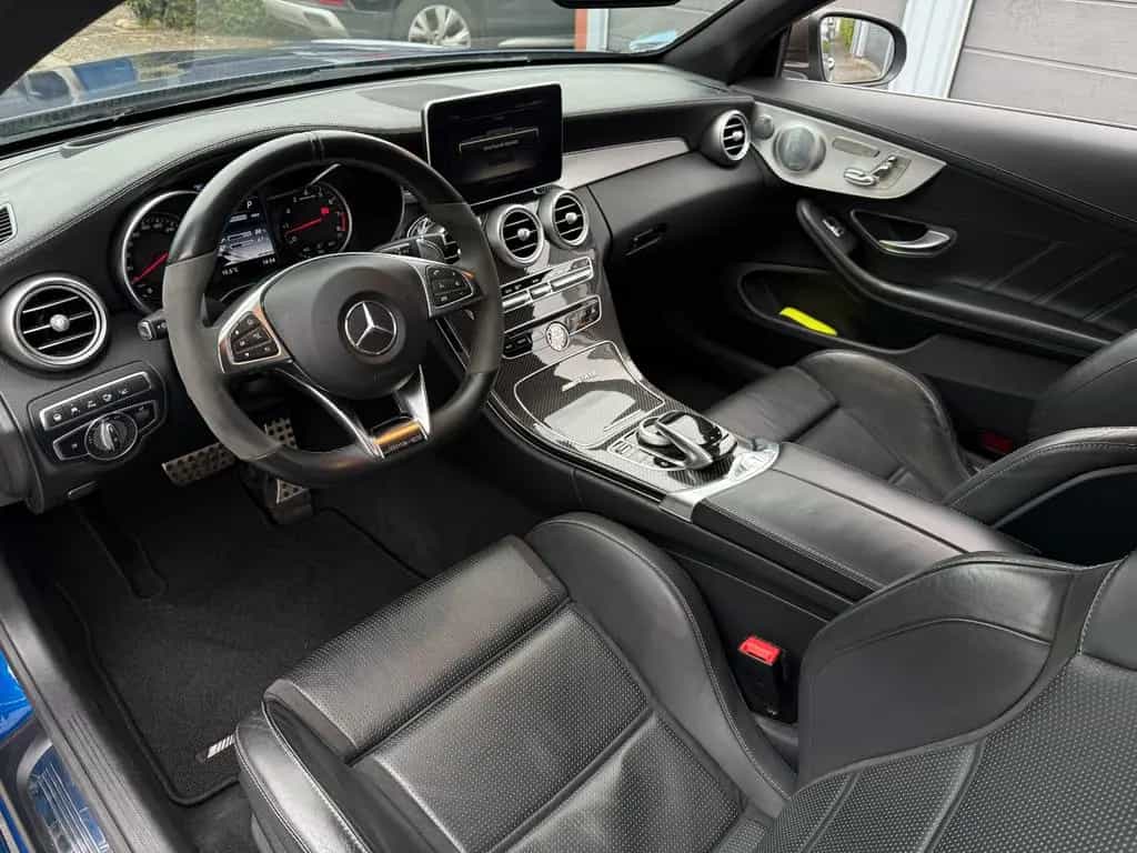Mercedes-Benz C-Class 63 S AMG Cabrio Deutsch Perf Burm Carbon Voll 06/2018-photo-28