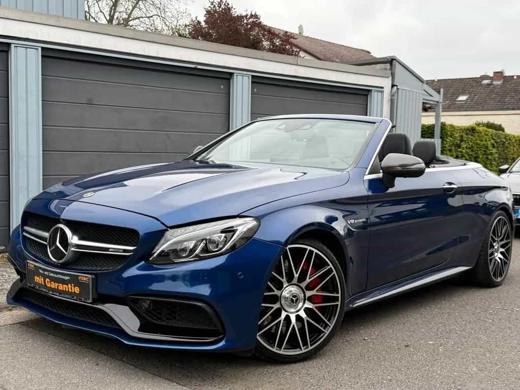 Mercedes-Benz C-Class 63 S AMG Cabrio Deutsch Perf Burm Carbon Voll 06/2018-photo-3