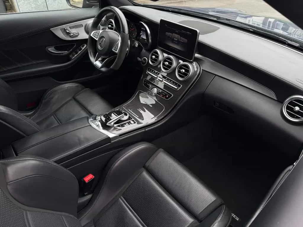 Mercedes-Benz C-Class 63 S AMG Cabrio Deutsch Perf Burm Carbon Voll 06/2018-photo-32