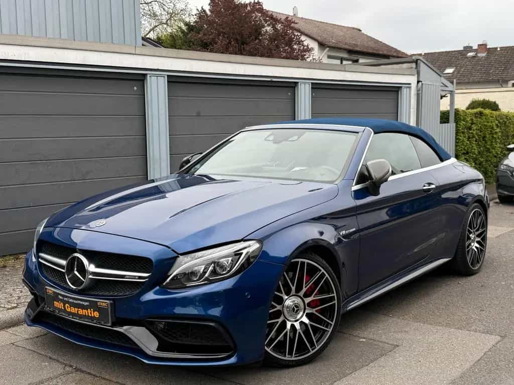 Mercedes-Benz C-Class 63 S AMG Cabrio Deutsch Perf Burm Carbon Voll 06/2018-photo-4