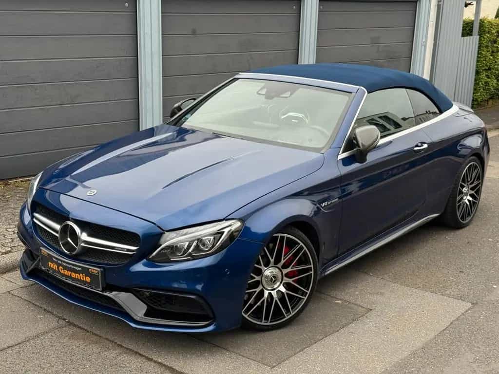 Mercedes-Benz C-Class 63 S AMG Cabrio Deutsch Perf Burm Carbon Voll 06/2018-photo-5