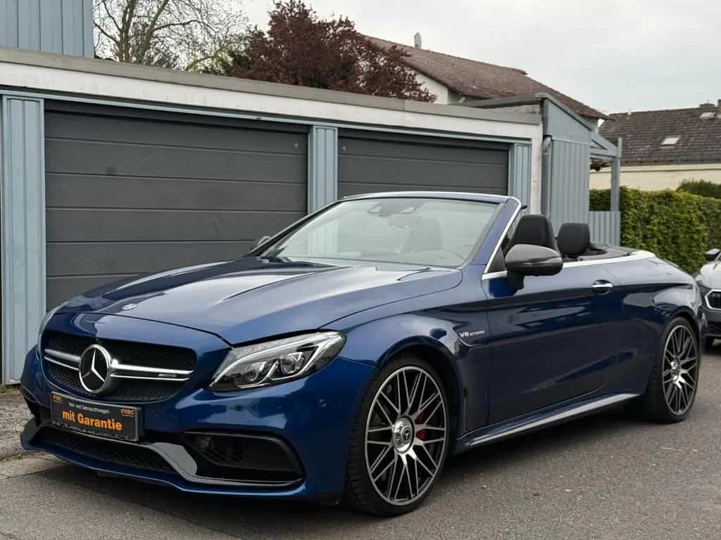 Mercedes-Benz C-Class 63 S AMG Cabrio Deutsch Perf Burm Carbon Voll 06/2018-photo-6