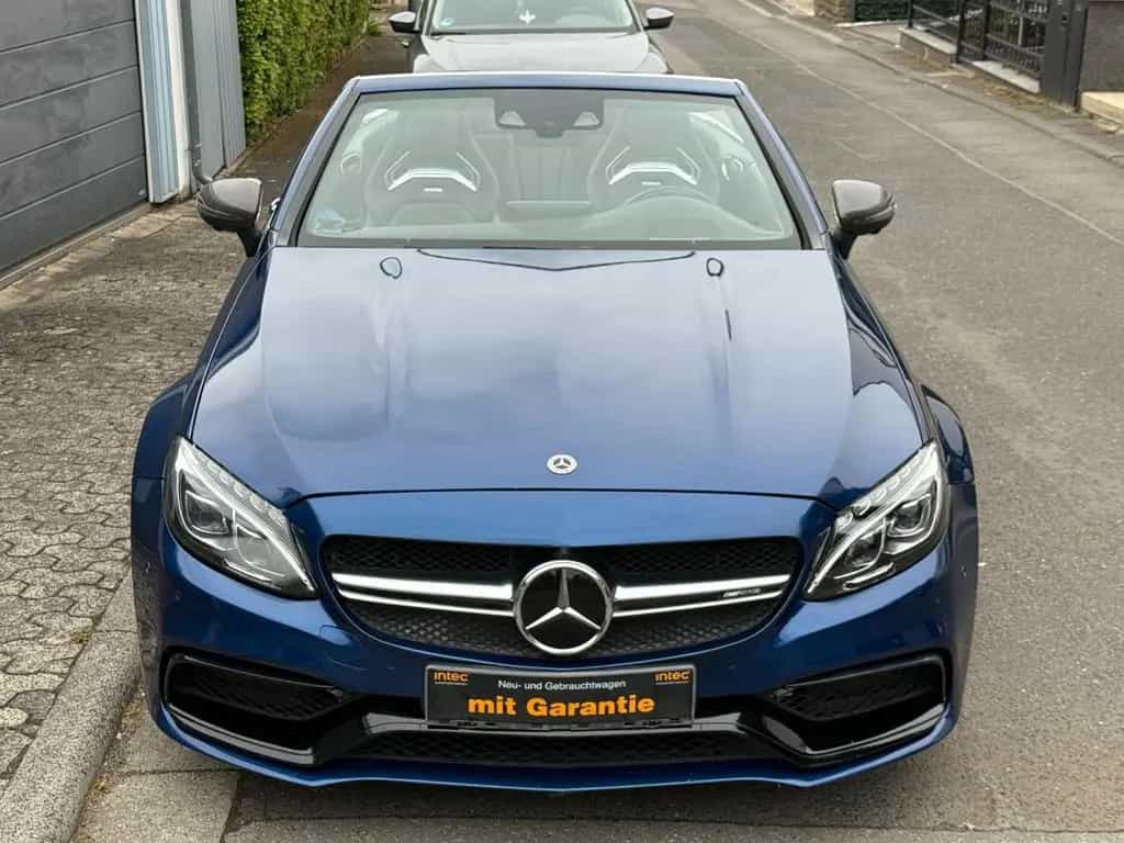 Mercedes-Benz C-Class 63 S AMG Cabrio Deutsch Perf Burm Carbon Voll 06/2018-photo-7
