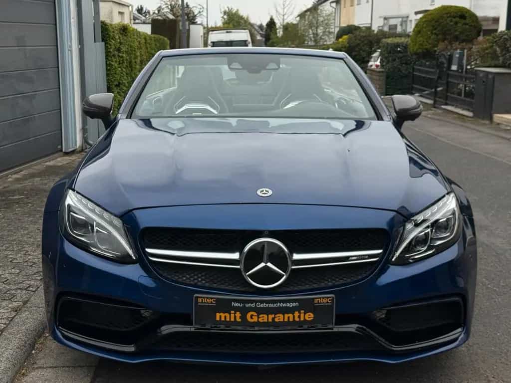 Mercedes-Benz C-Class 63 S AMG Cabrio Deutsch Perf Burm Carbon Voll 06/2018-photo-8