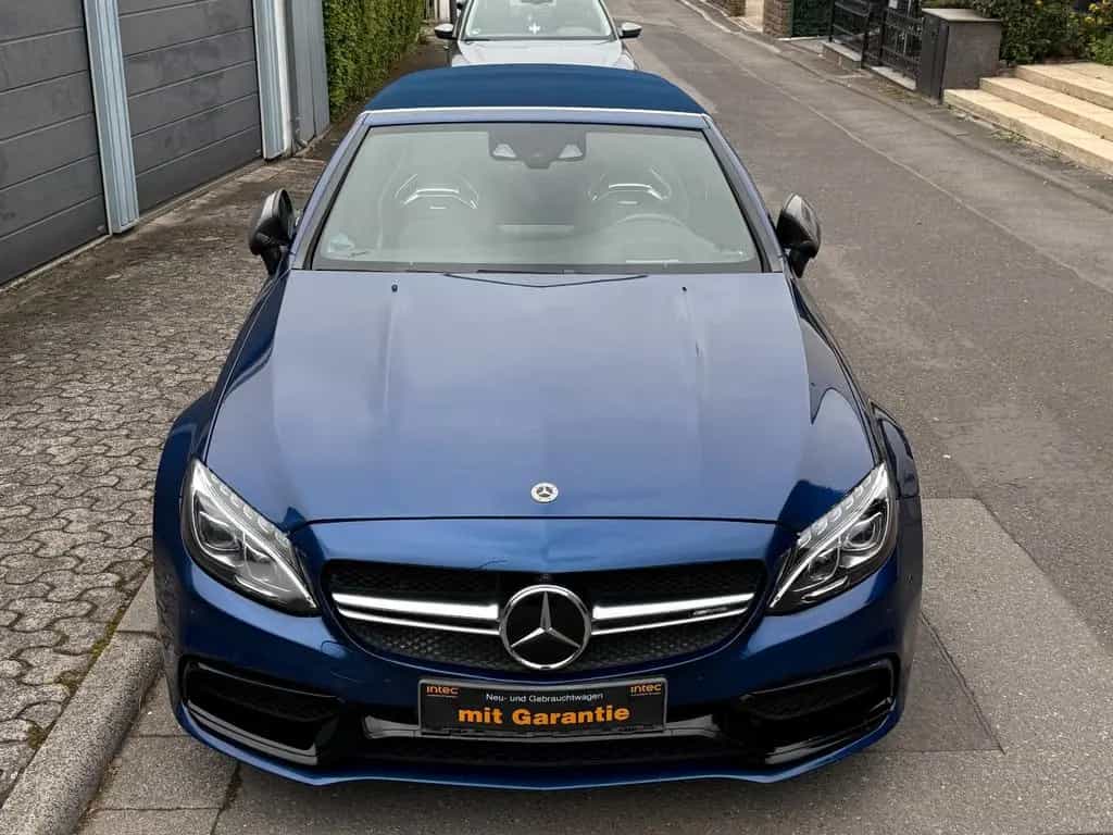 Mercedes-Benz C-Class 63 S AMG Cabrio Deutsch Perf Burm Carbon Voll 06/2018-photo-9