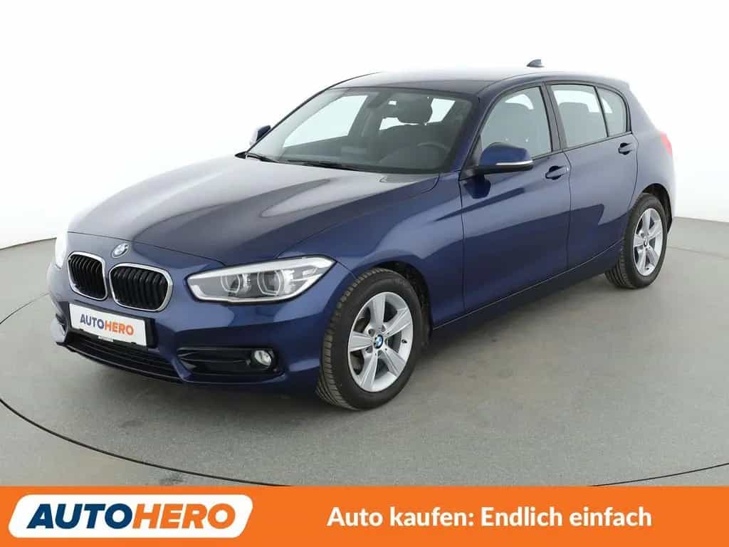 BMW 1 Series 118i Sport Line Aut.*NAV*LED*TEMP*PDC*SHZ* 02/2016-photo-0
