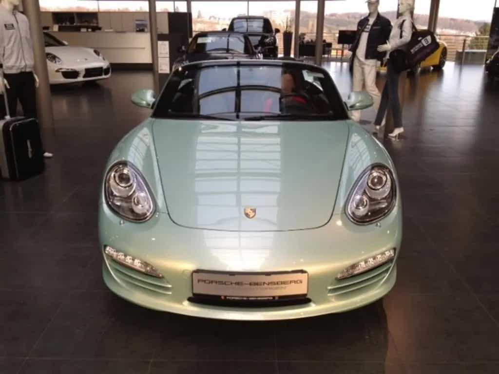 Porsche 987.2 Unikat ehem Werkswagen Farbmusterauto PTS 03/2009-photo-5