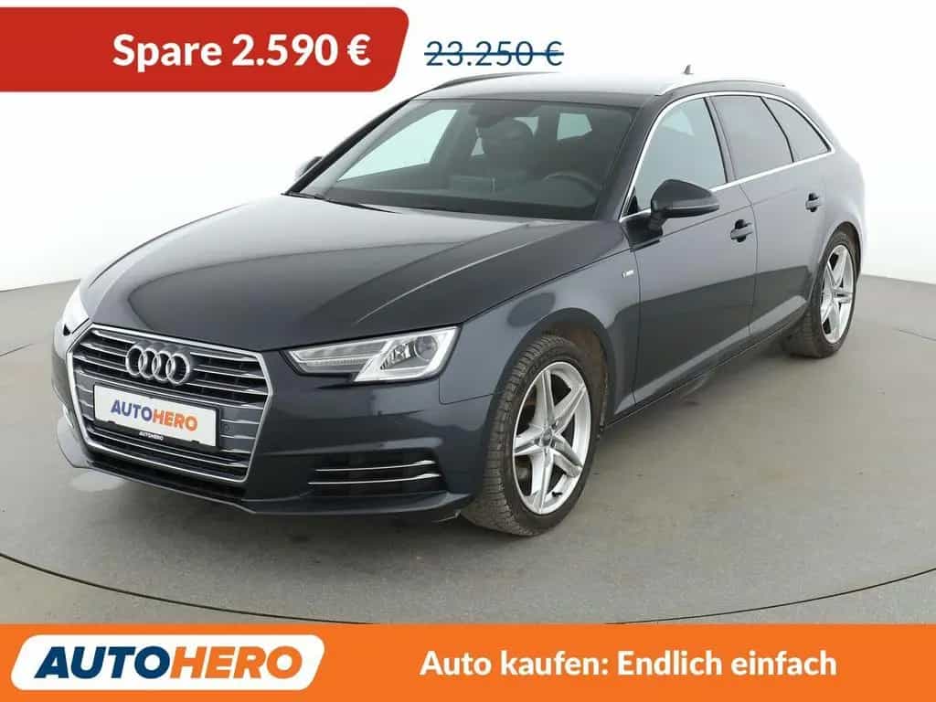 Audi A4 2.0 TFSI Sport ultra Aut.*NAVI*PDC*SHZ*TEMPO* 08/2016-photo-0