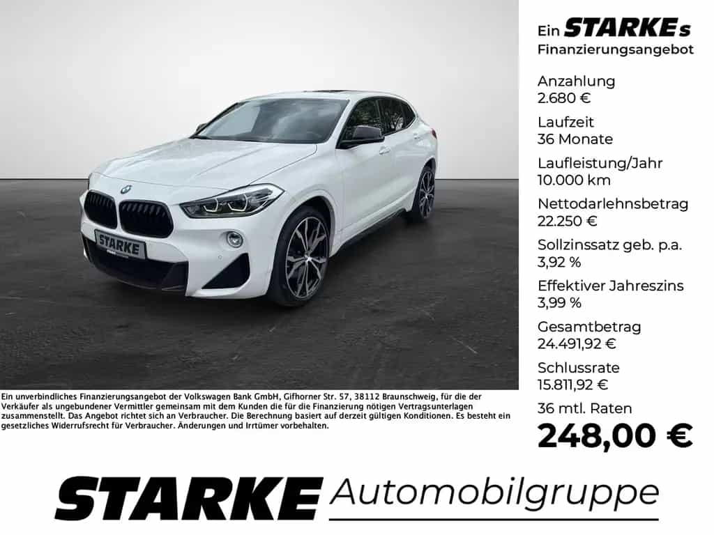 BMW X2 xDrive 20i M Sport  HeadUp Panodach AHK Navi 07/2018-photo-0