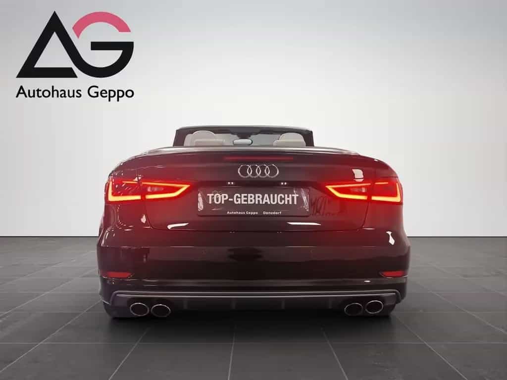 Audi S3 Cabriolet 2.0 TFSI Quattro/ab 199 € mtl. 05/2015-photo-3