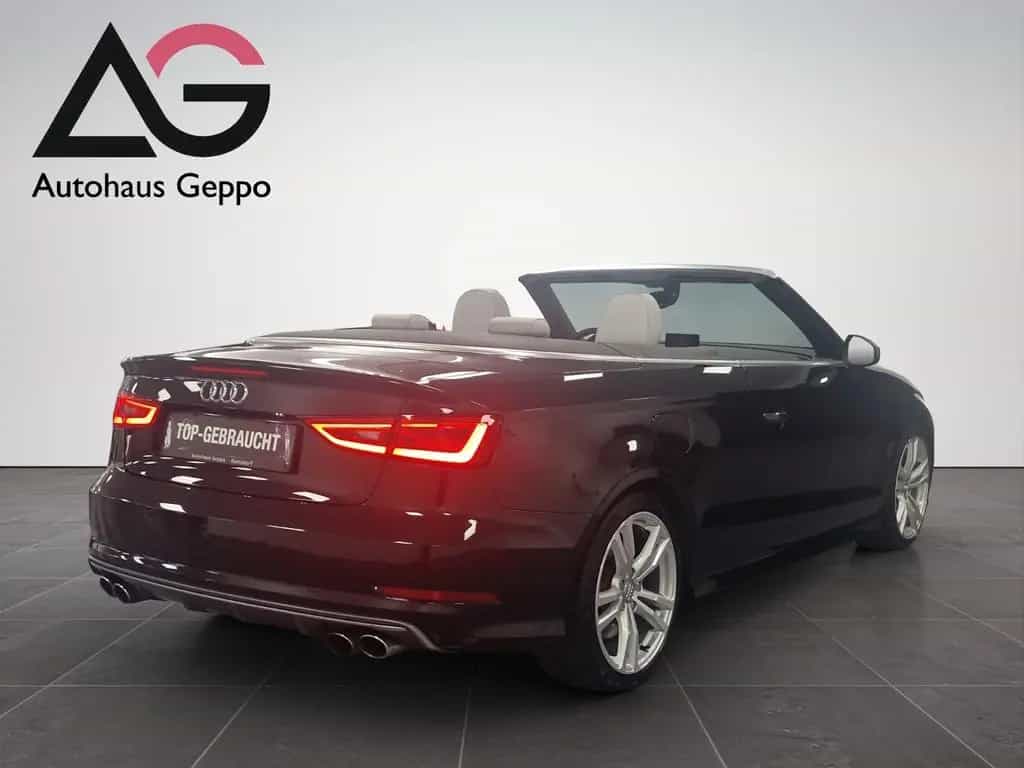 Audi S3 Cabriolet 2.0 TFSI Quattro/ab 199 € mtl. 05/2015-photo-4