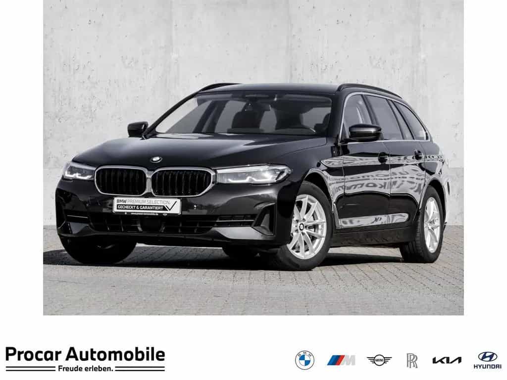 BMW 5 Series 520d A ACC AHK RFK NAVI LED PDC V+H DAB Klima 02/2023-photo-0